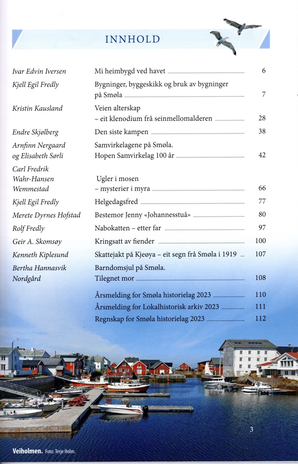 SM 2024 innholdsliste